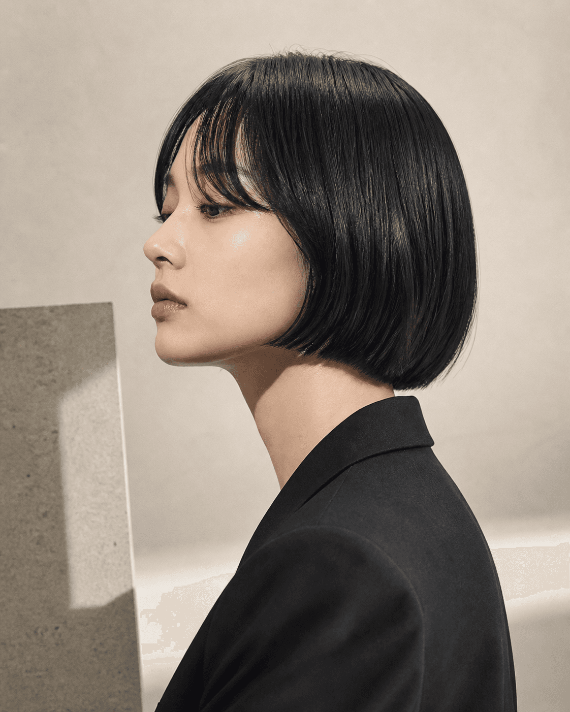 단정한 보브