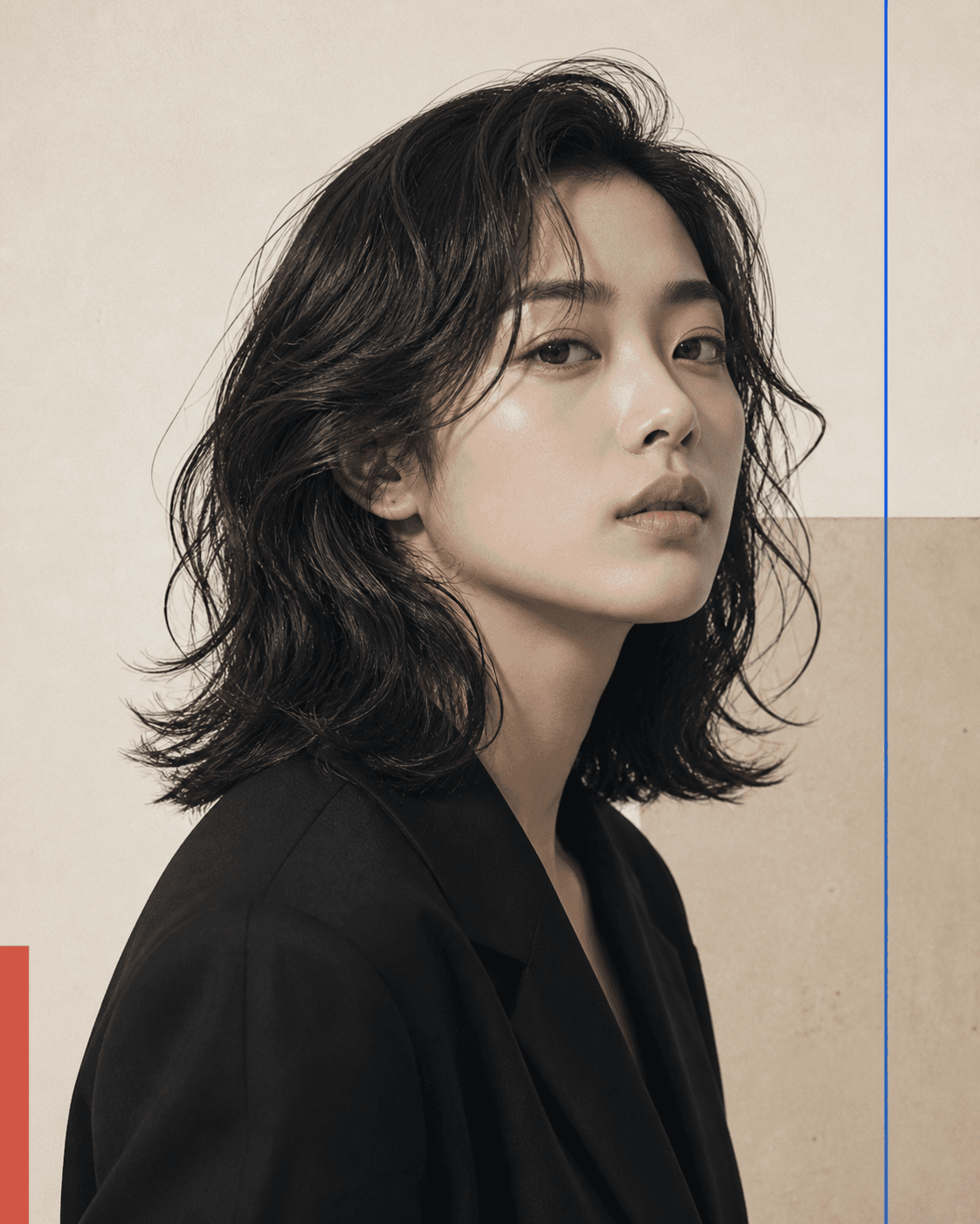 자연스러운 웨이브